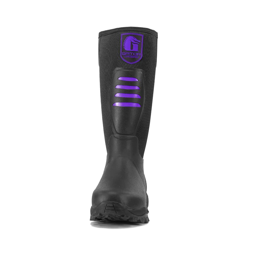 Gatorwaders Womens Everglade Boots-Purple