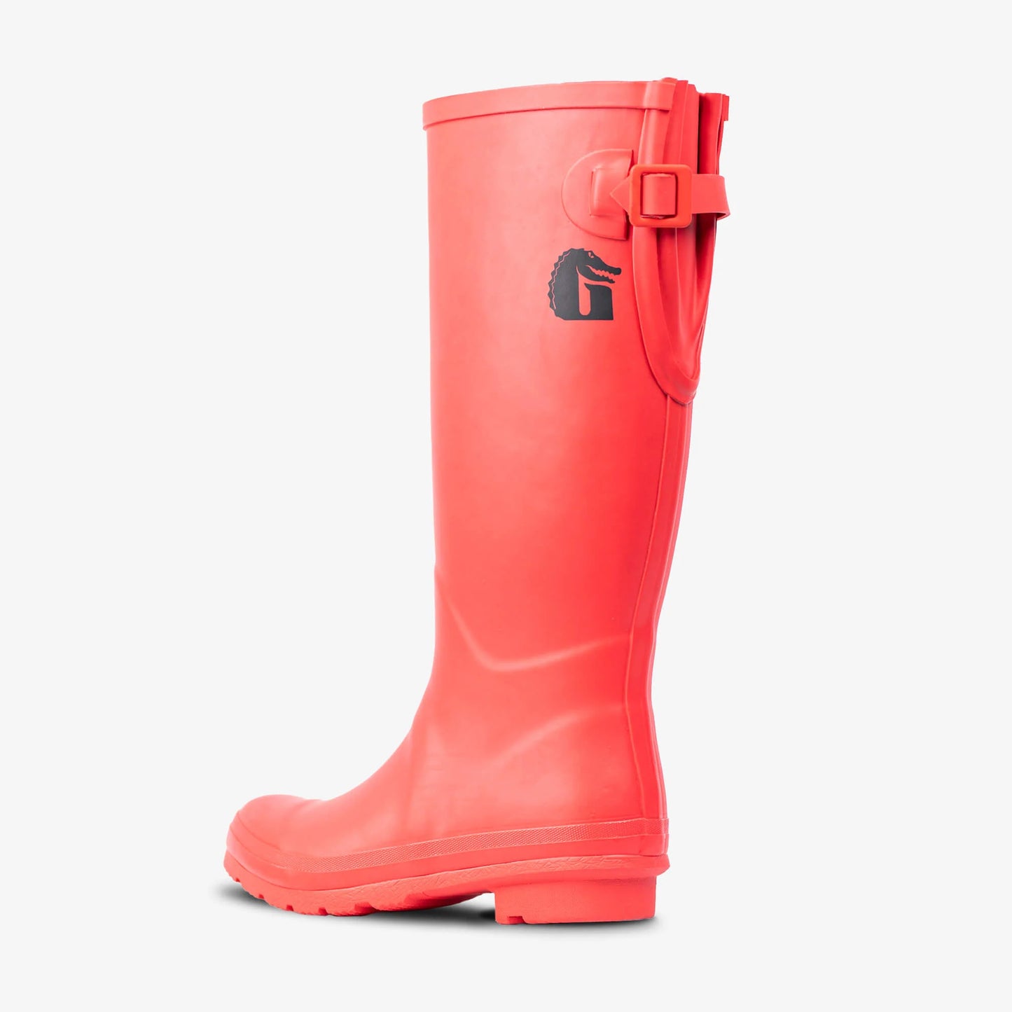 Gatorwaders Womens Rainboots- Red