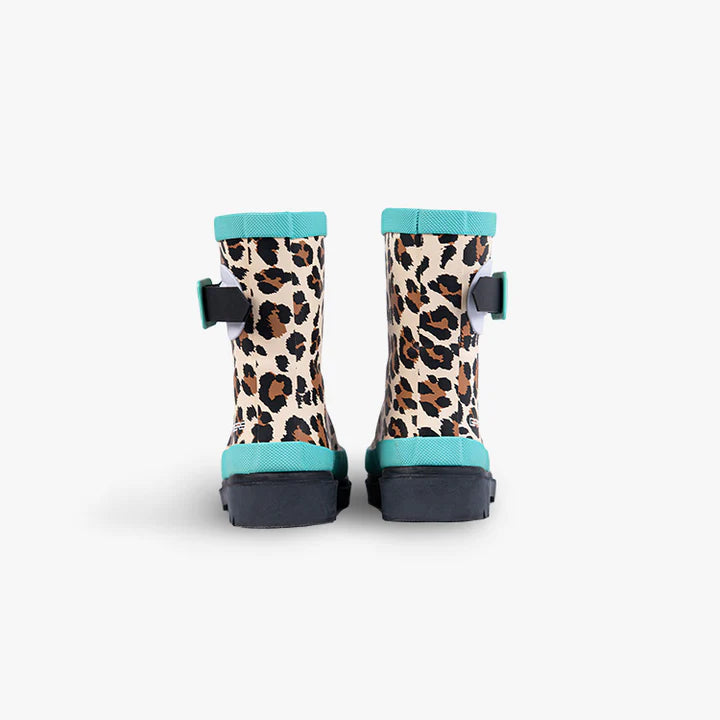 Gatorwaders Youth Rainboots-Leopard